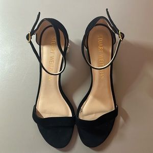 Stuart Weitzman Pearl Embellished Sandals